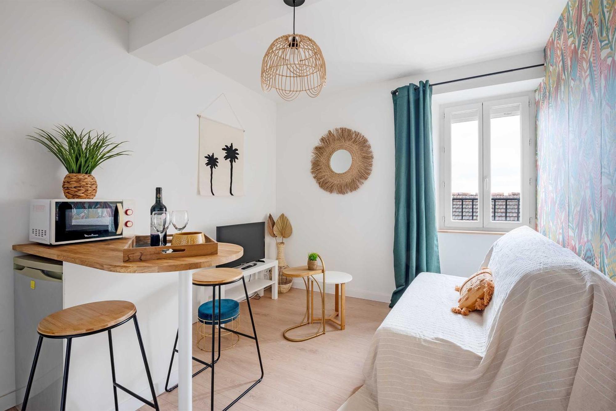 Le Tropical : T2 Renove Ambiance Cosy Et Coloree Mazamet Eksteriør bilde